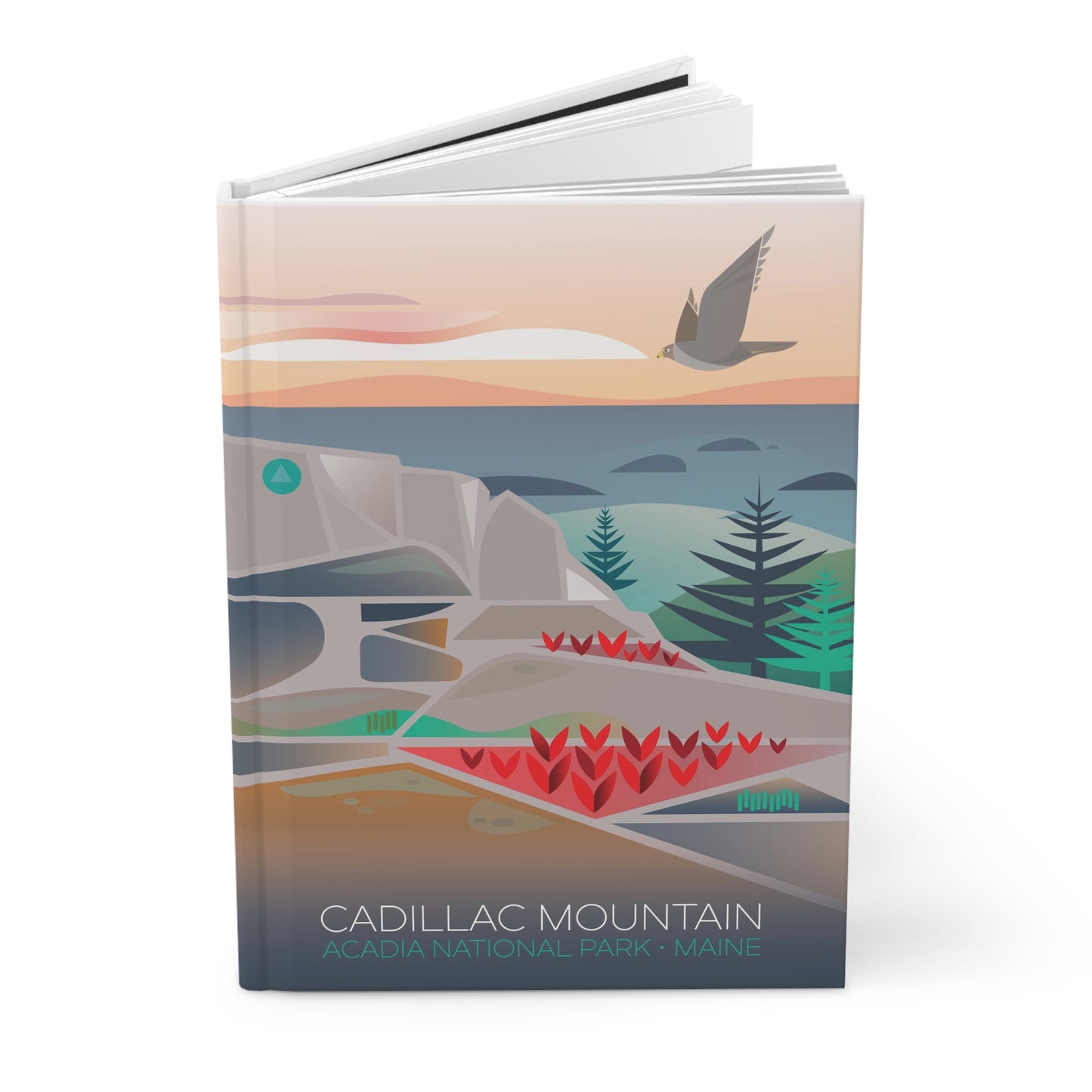 Acadia-Nationalpark, Cadillac Mountain Hardcover-Notizbuch
