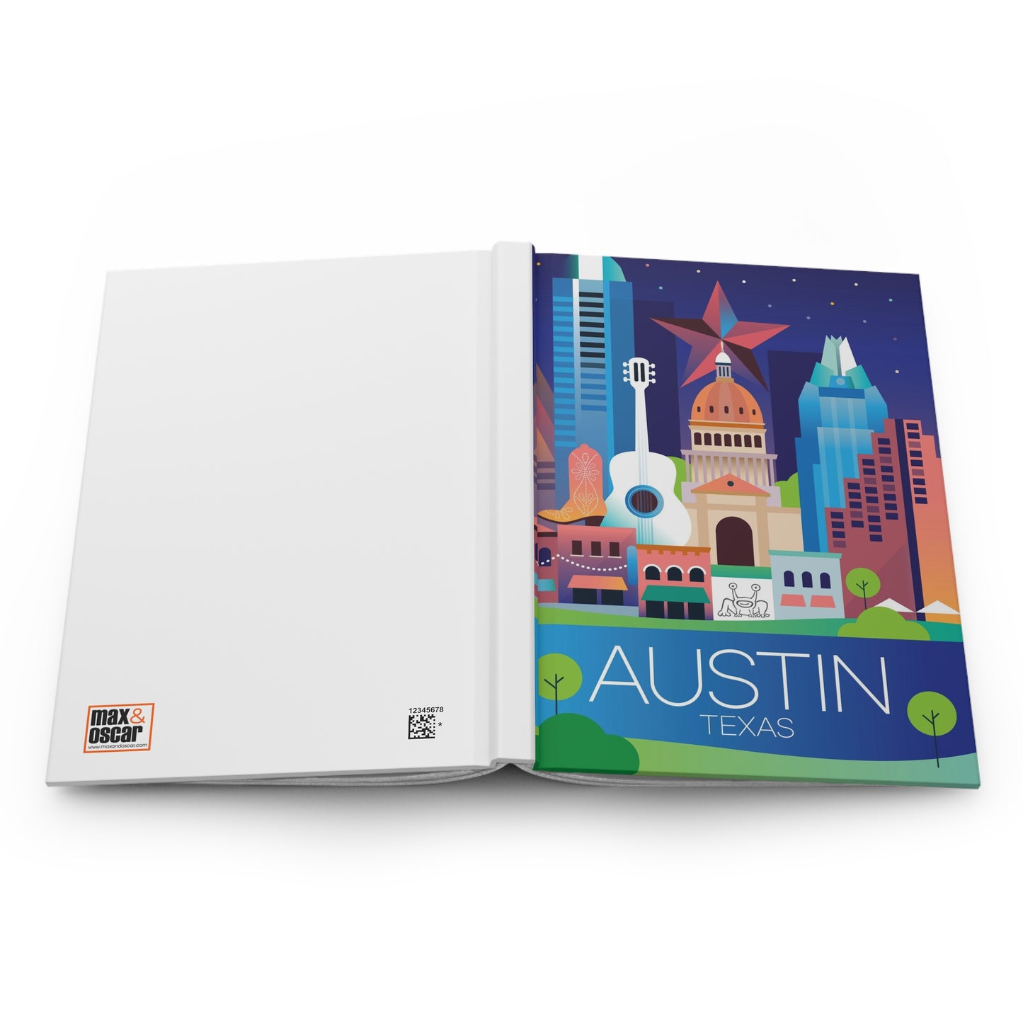Austin Hardcover-Tagebuch