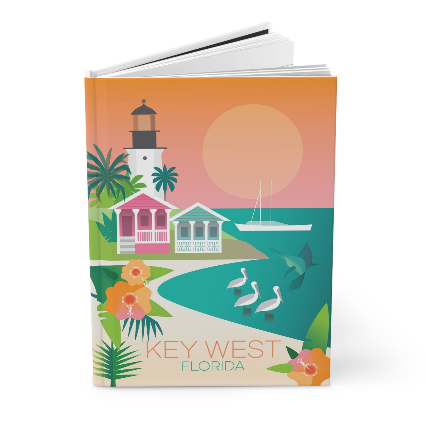 Key West Hardcover-Tagebuch