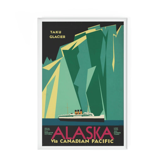 Alaska über Canadian Pacific Magnet