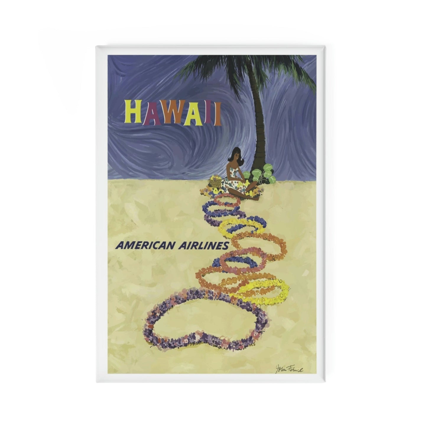 Hawaii AA Magnet