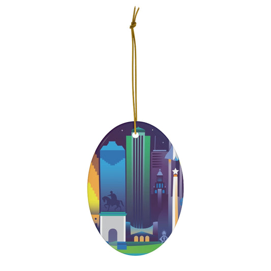 Houston Keramikornament