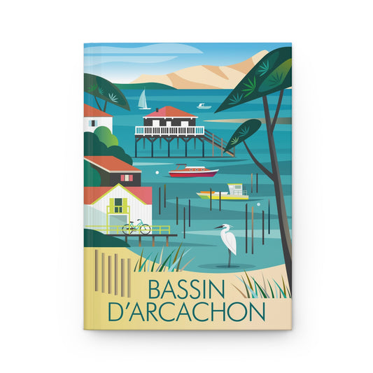 Bassin D'Arcachon Hardcover Journal