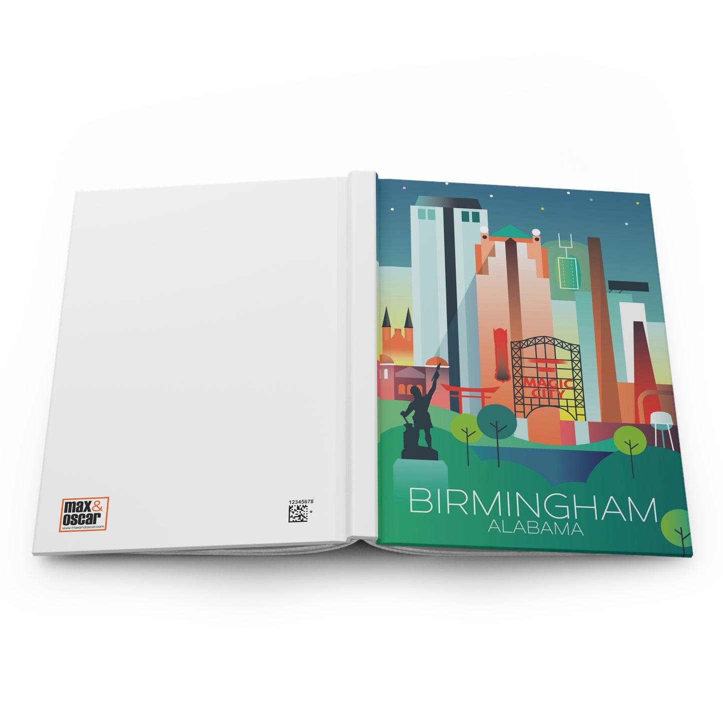 Birmingham Hardcover-Tagebuch