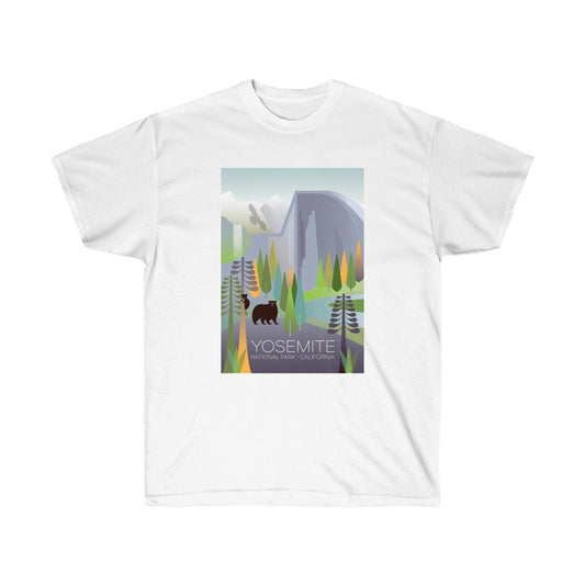 YOSEMITE NATIONAL PARK UNISEX ULTRA COTTON TEE