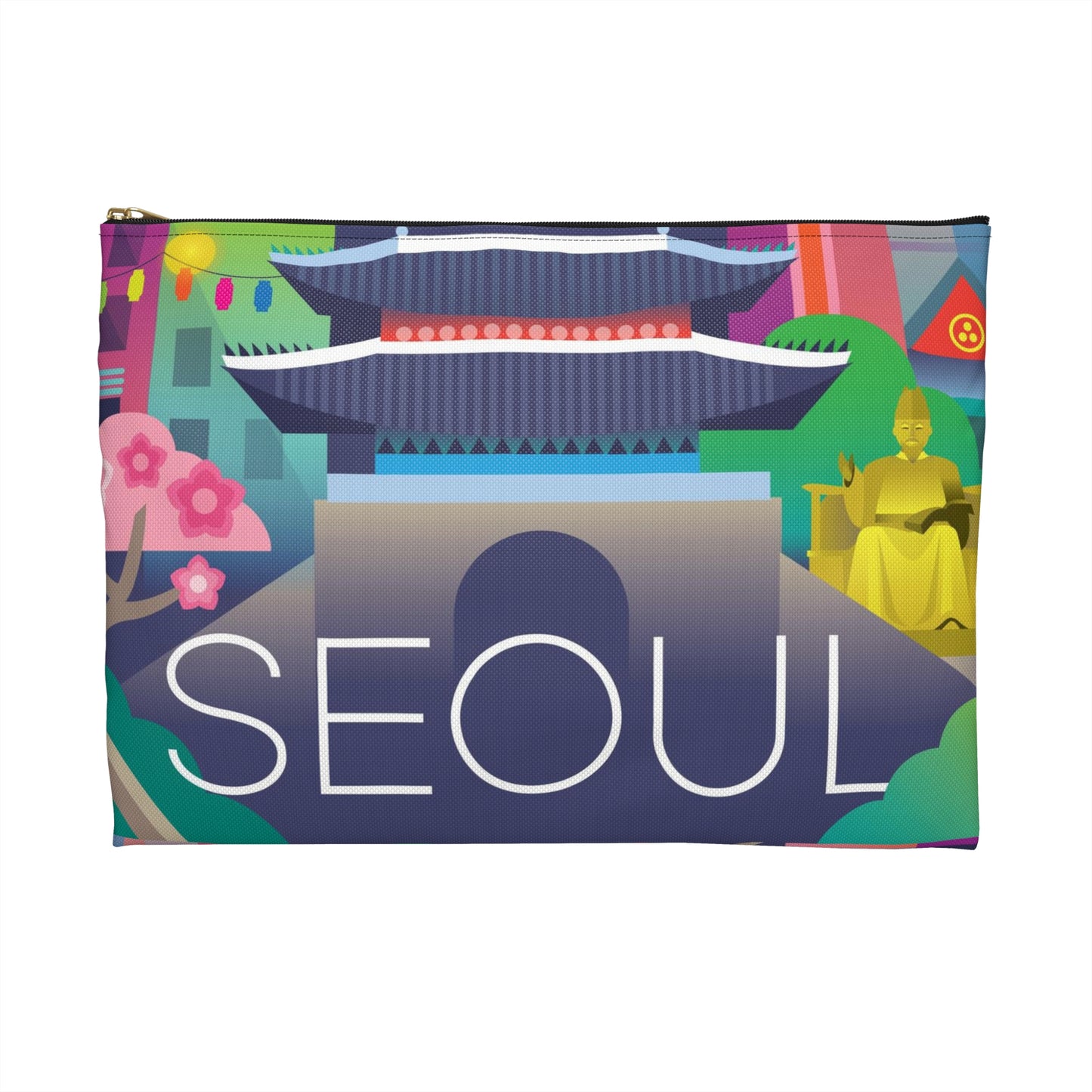 Seoul-Reißverschlussbeutel