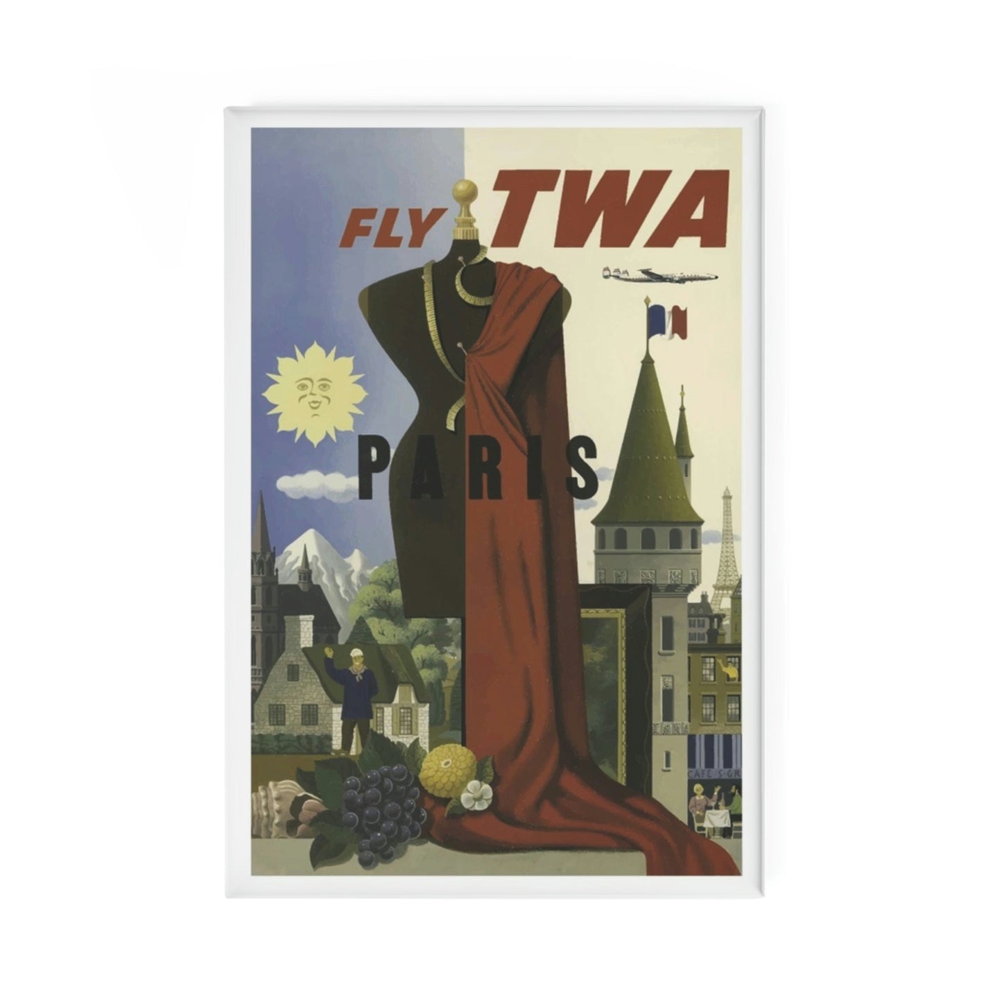 Paris TWA Magnet