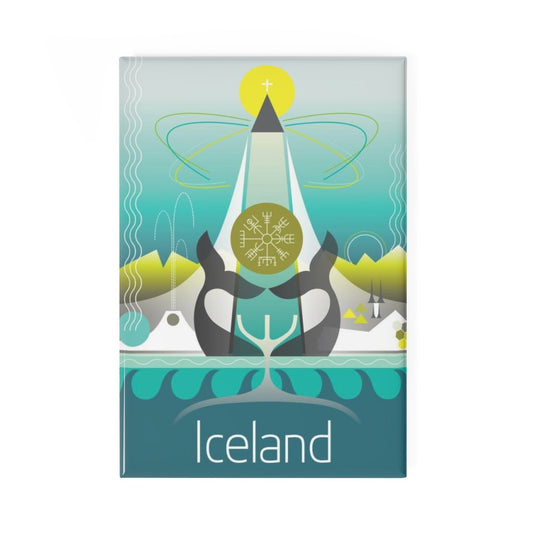 ISLAND-KÜHLSCHRANMAGNET
