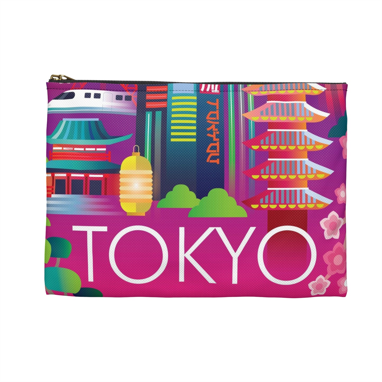 Pochette zippée Tokyo