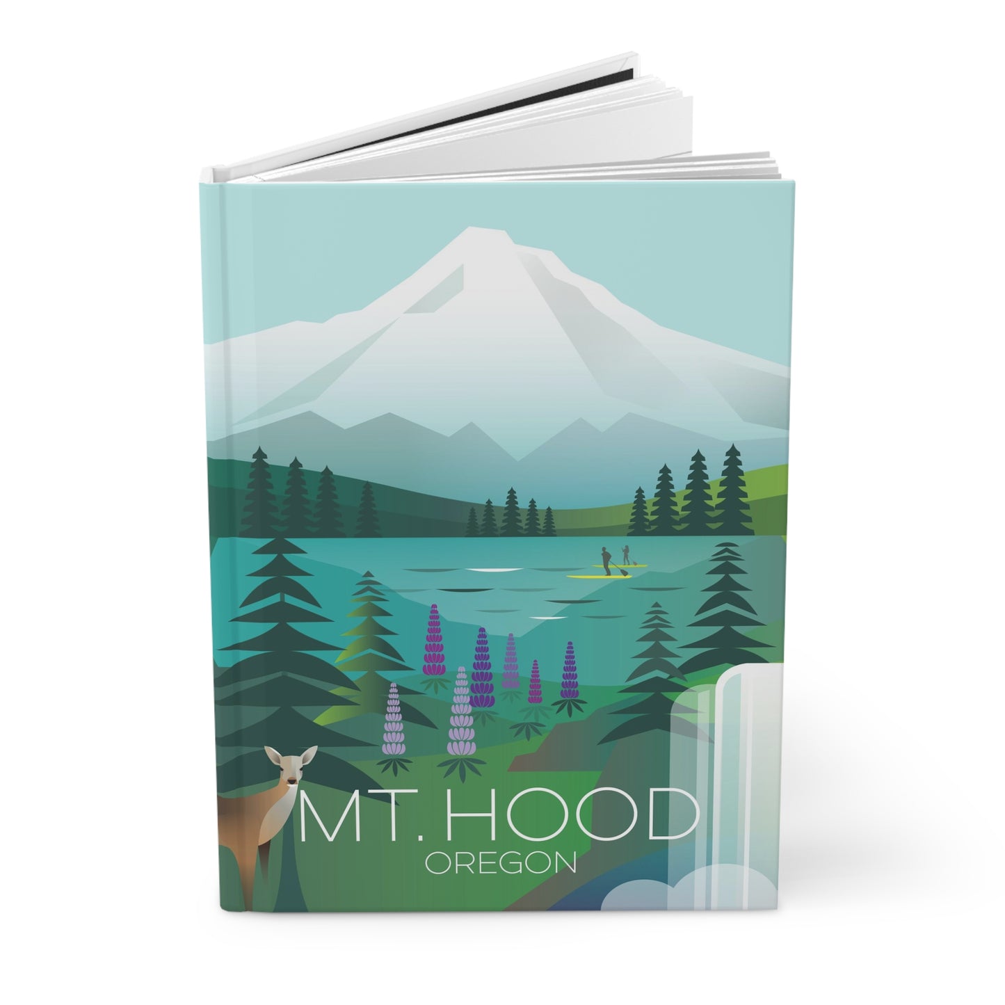 Mount Hood Hardcover-Tagebuch