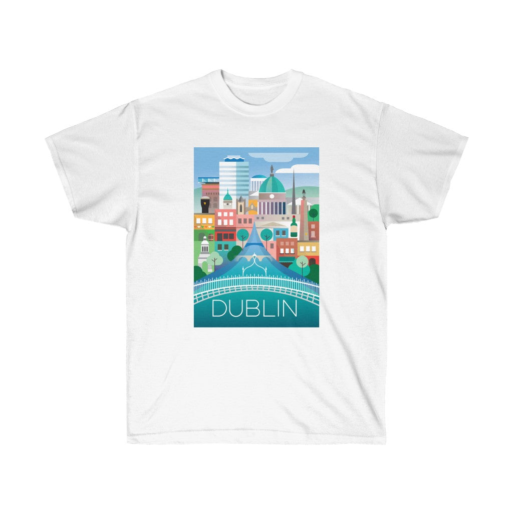 DUBLIN Unisex-T-Shirt aus ultra-Baumwolle
