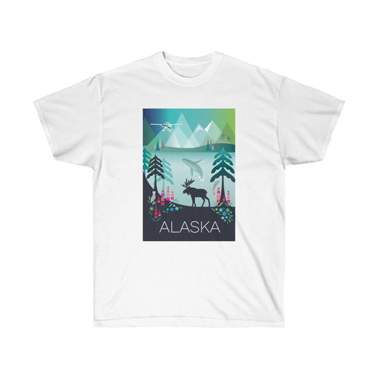 ALASKA UNISEX ULTRA COTTON TEE