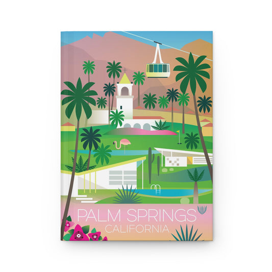 Palm Springs Hardcover-Tagebuch