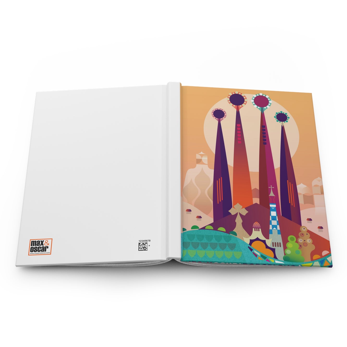 Barcelona Hardcover Journal