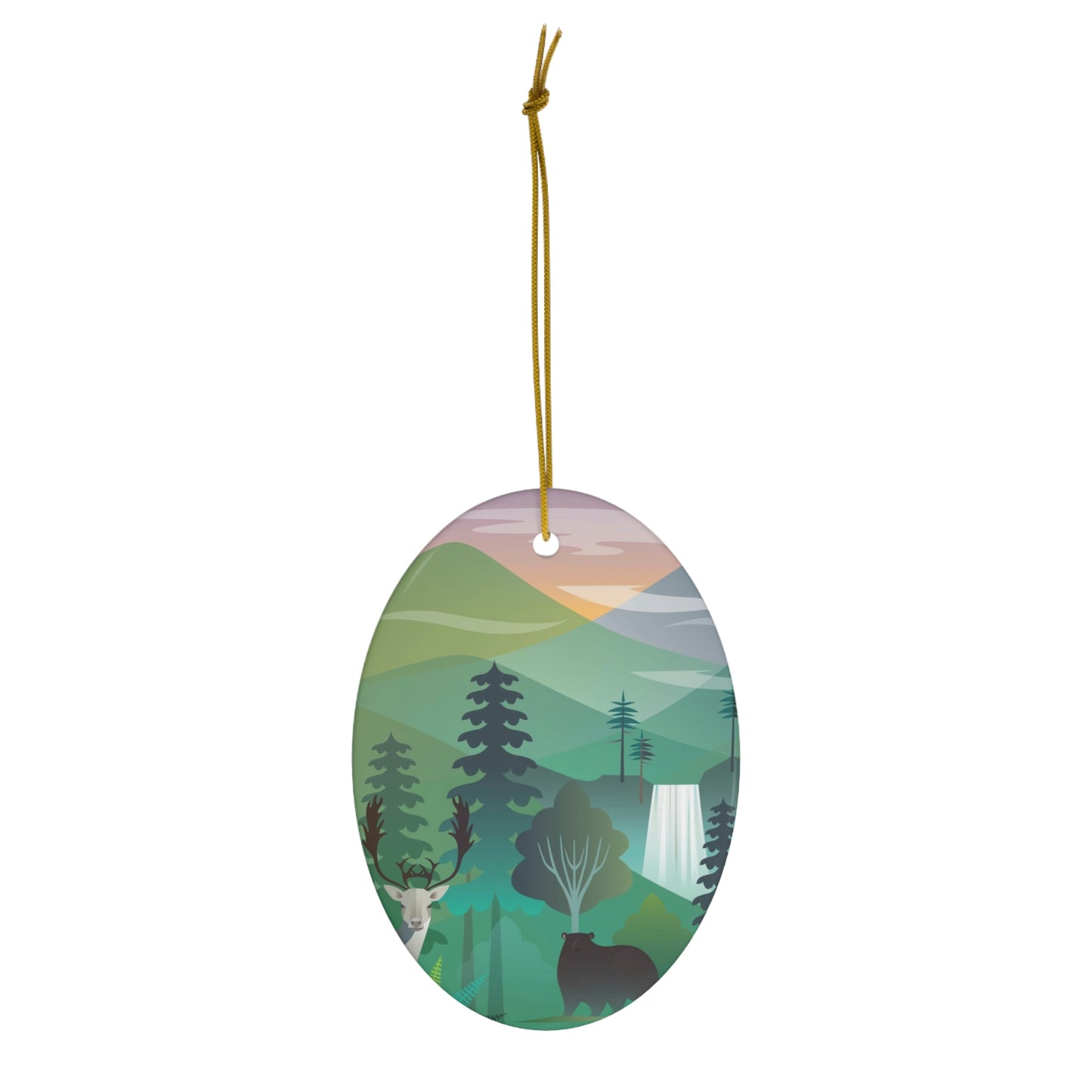 Great-Smoky-Mountains-Nationalpark-Keramik-Ornament