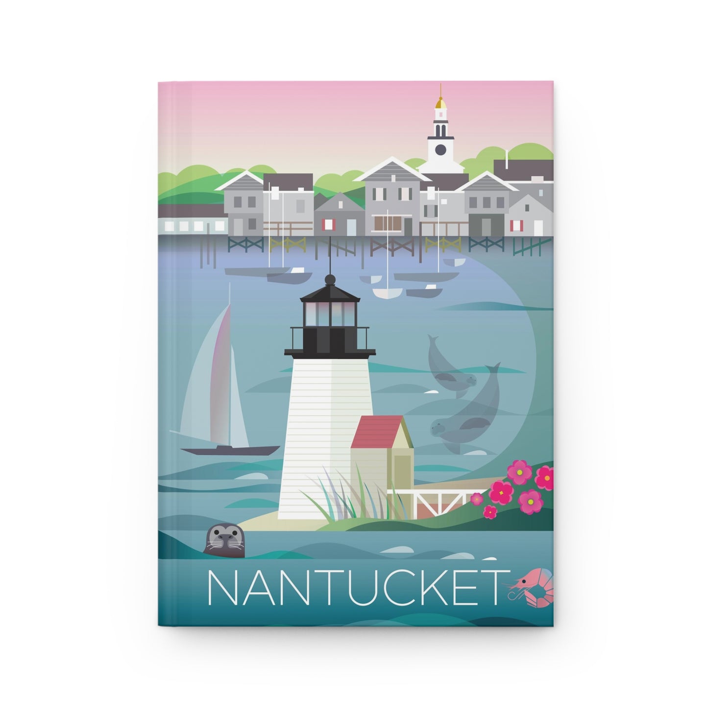 Nantucket Hardcover-Tagebuch