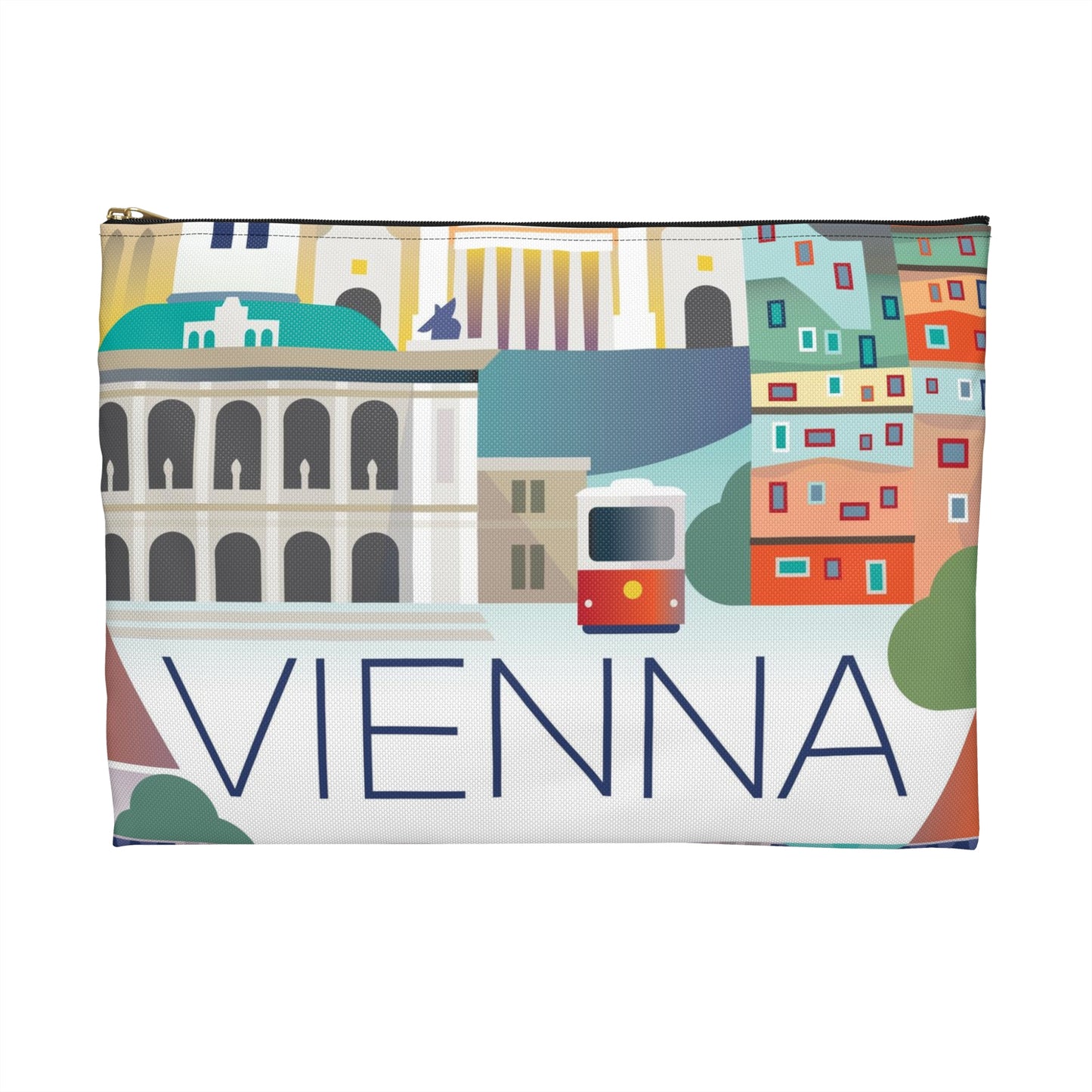 Pochette zippée Vienne