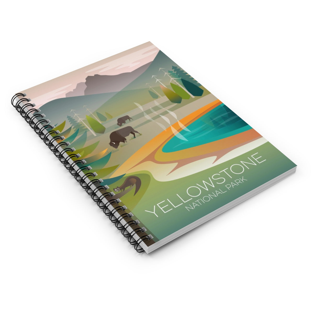 YELLOWSTONE NATIONAL PARK GRAND PRISMATIC JOURNAL