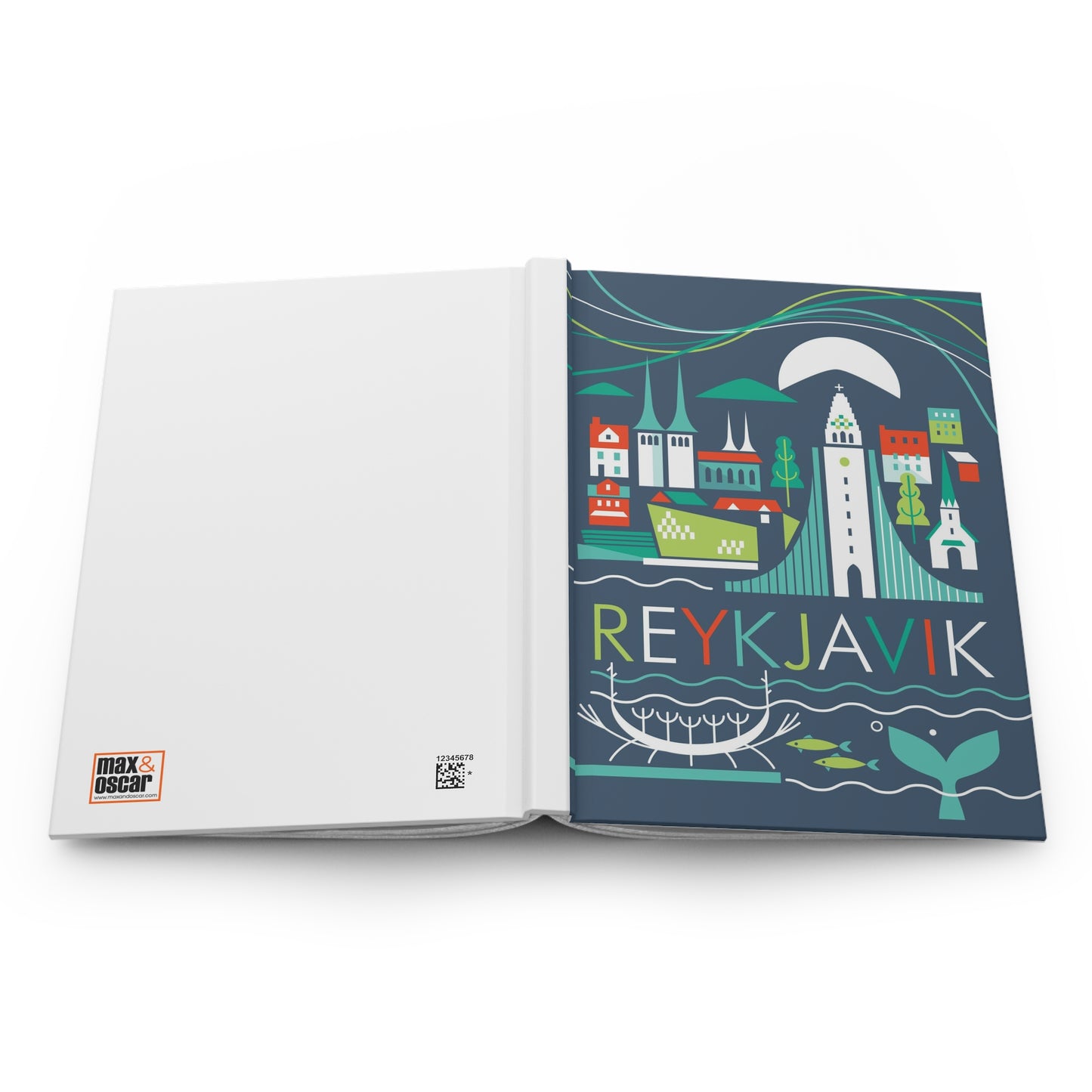 Reykjavik Hardcover Journal Matt