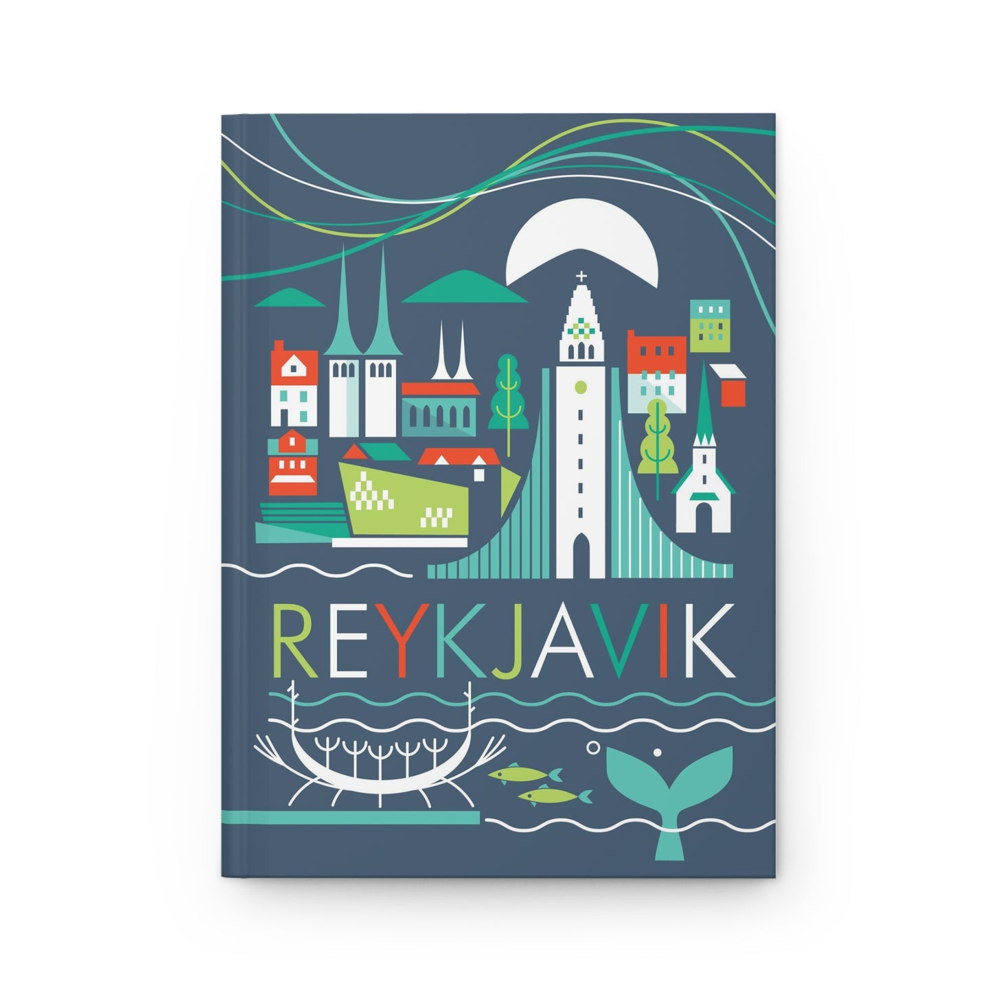 Reykjavik Hardcover Journal Matt