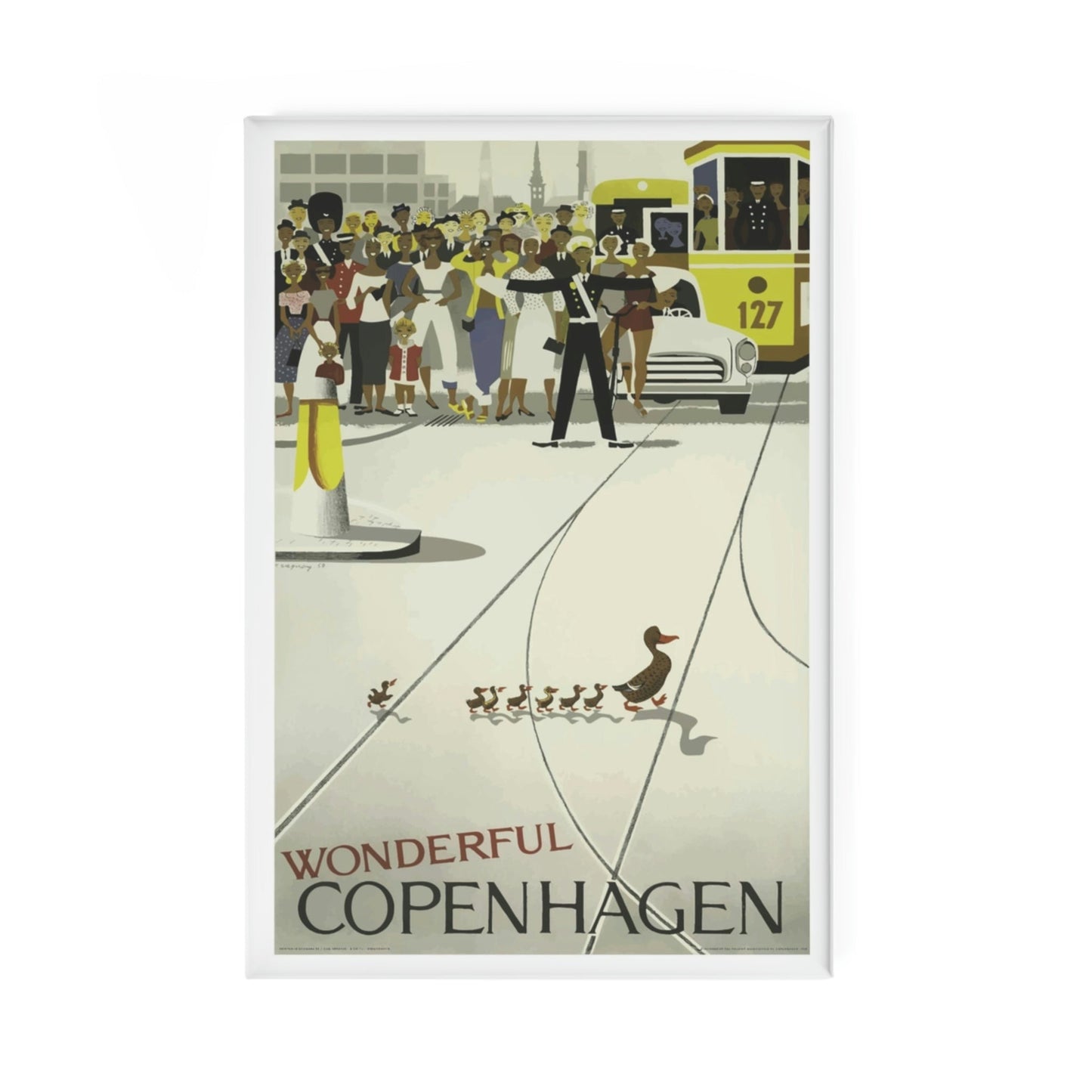 Wundervoller Kopenhagen-Magnet