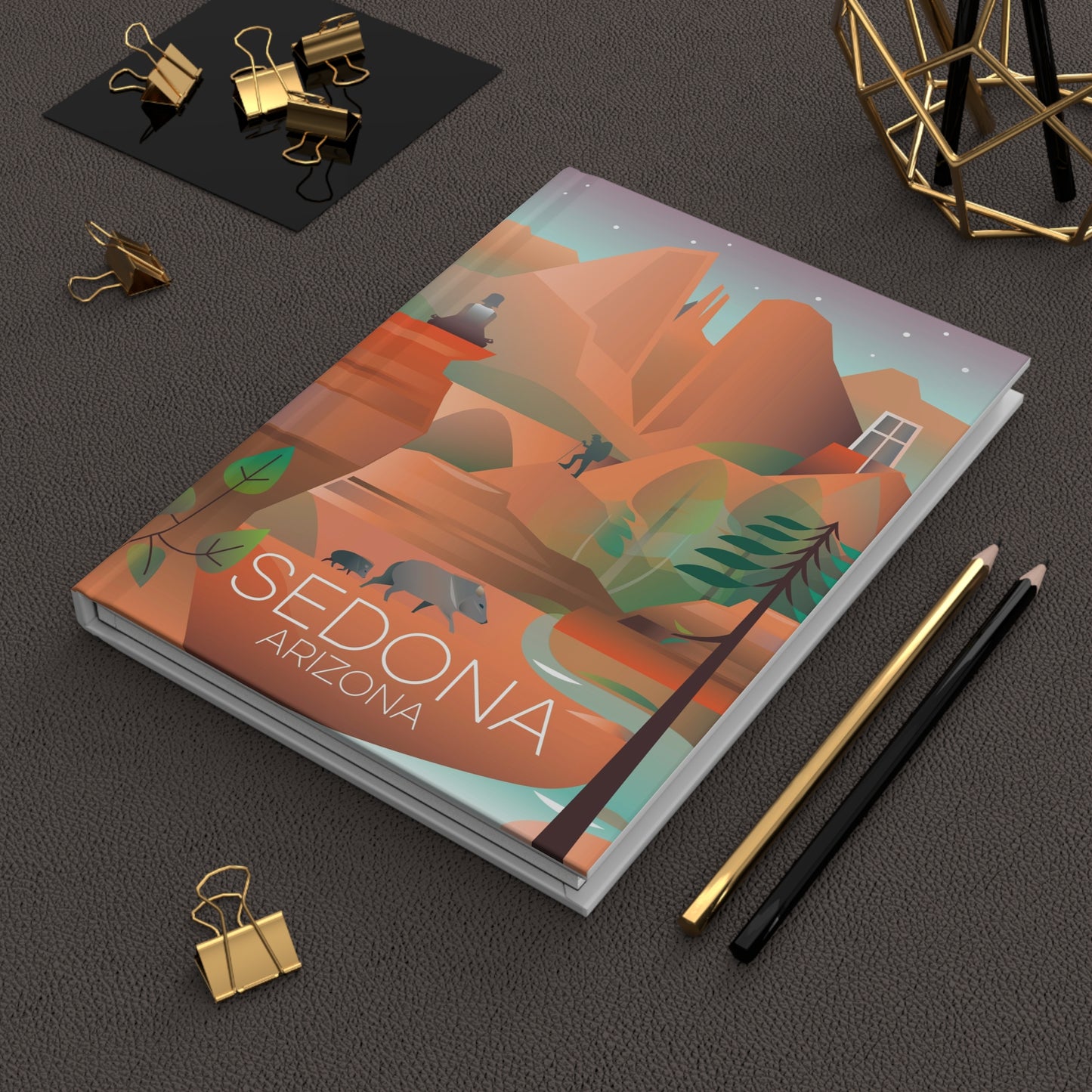 Sedona Hardcover-Tagebuch