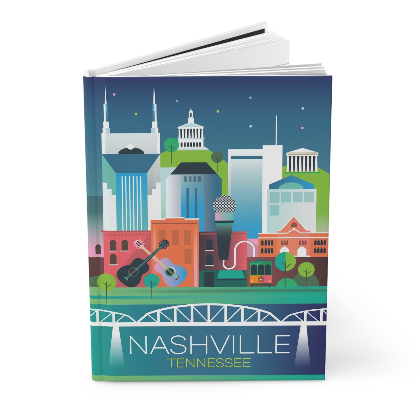 Nashville Hardcover-Tagebuch