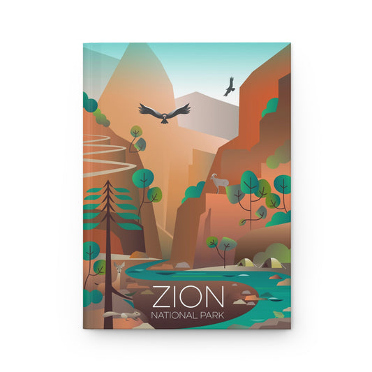 Zion National Park Hardcover Journal