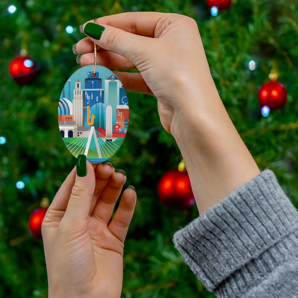 Kansas City Keramikornament