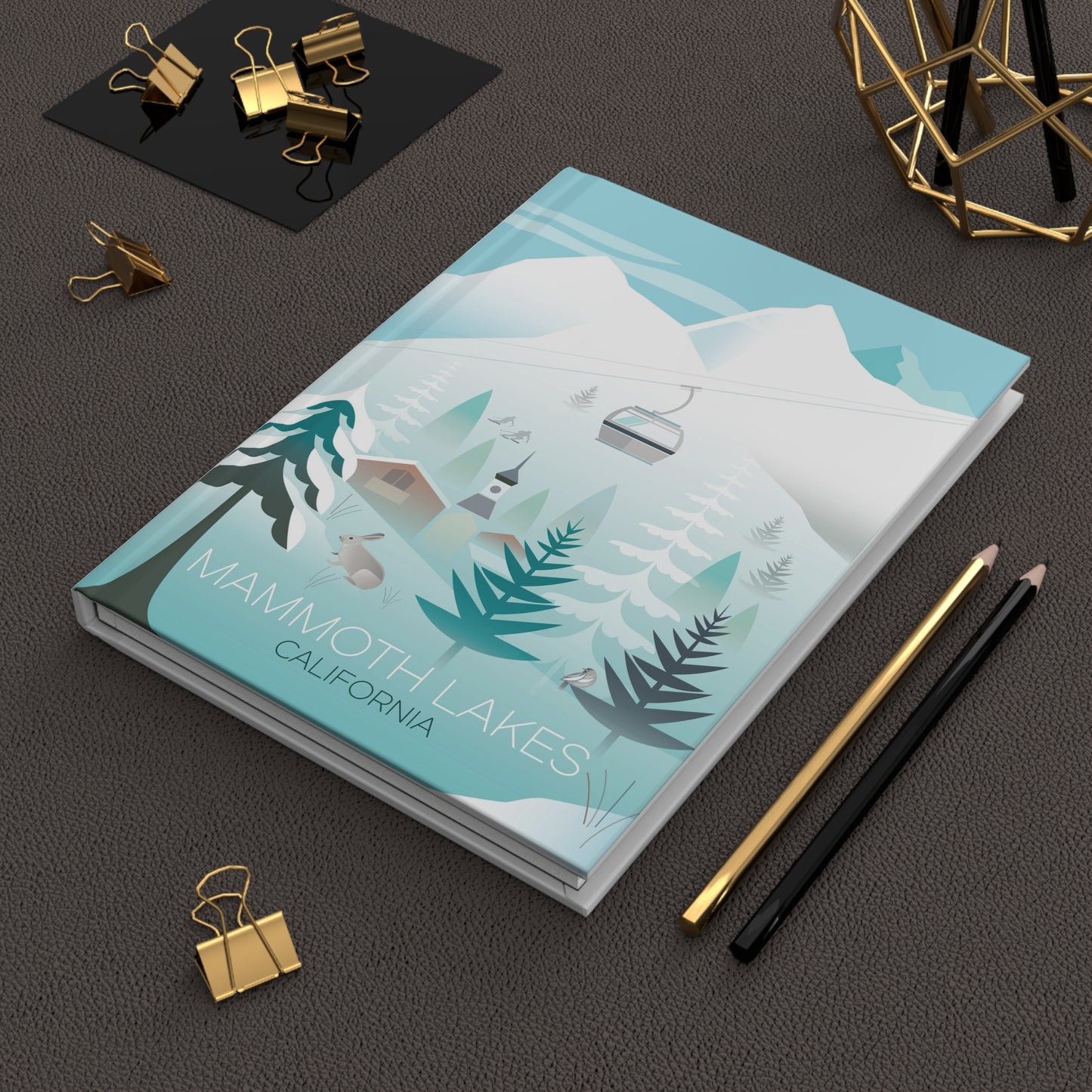 Mammoth Lakes (Winter) Hardcover Journal