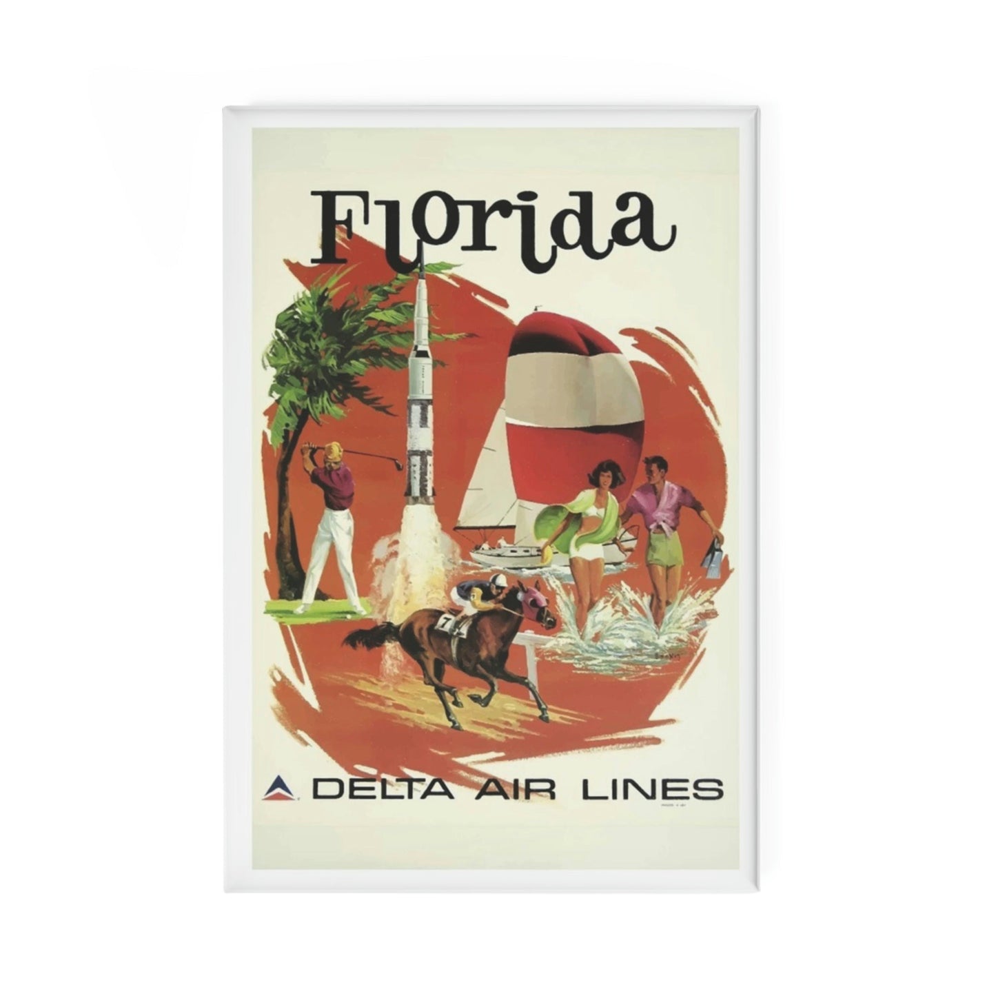 Aimant Florida Delta Air Lines