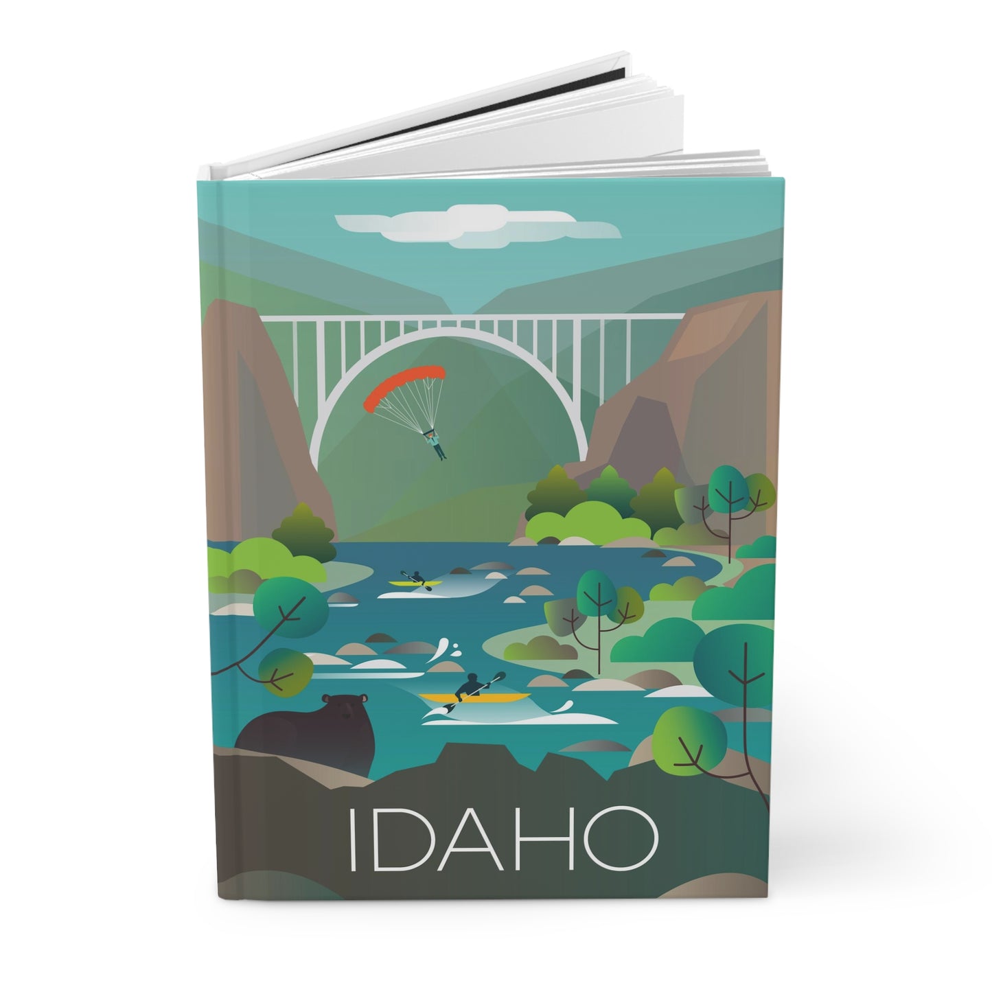 Idaho Hardcover-Tagebuch