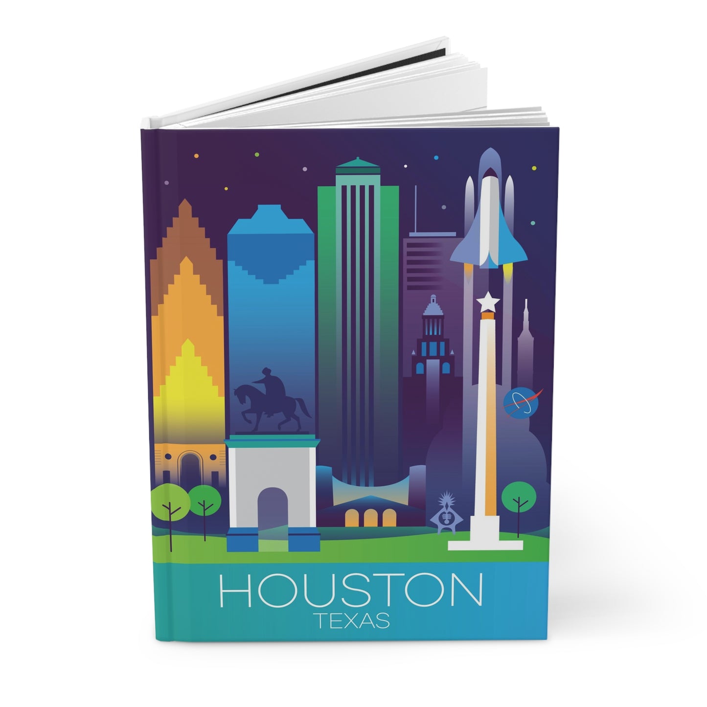 Houston Hardcover-Tagebuch