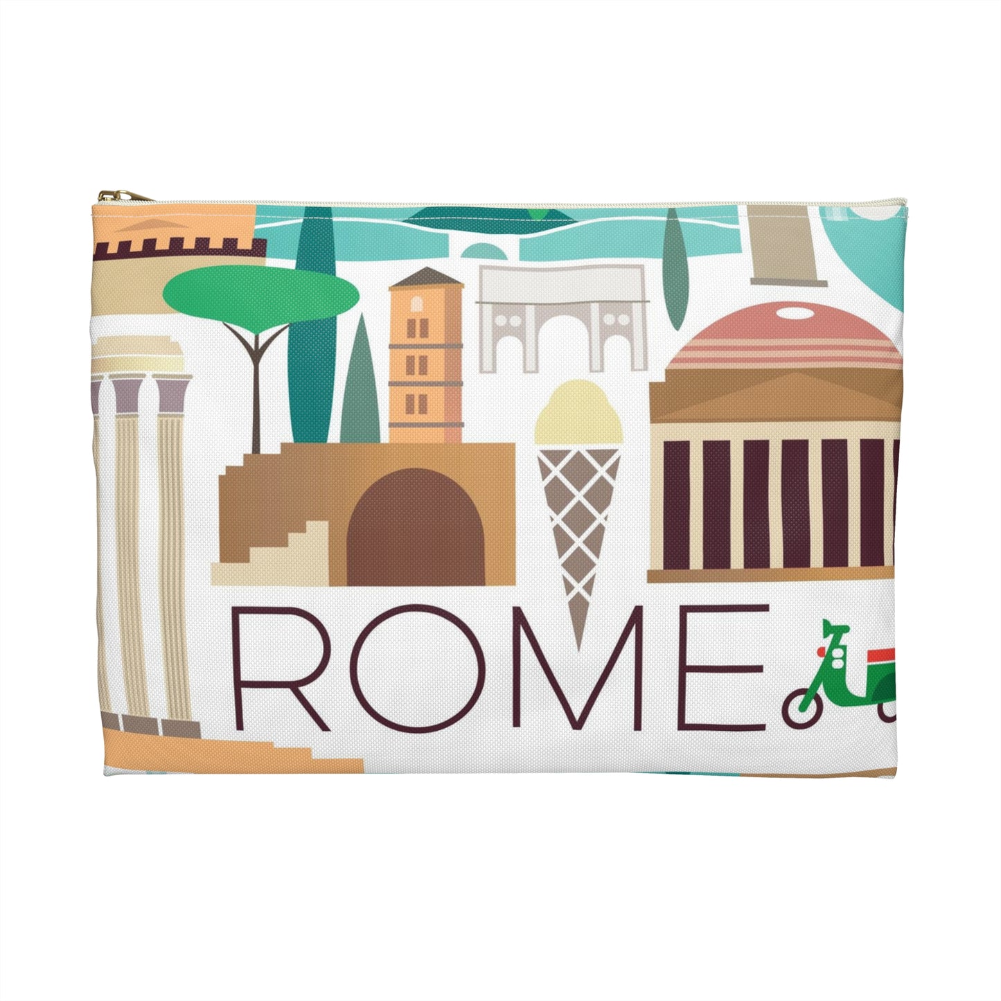 Pochette zippée Rome