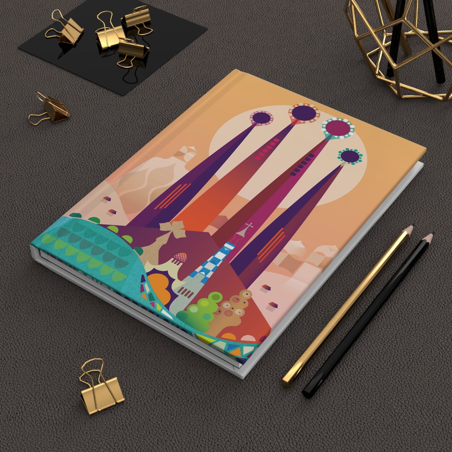 Barcelona Hardcover Journal