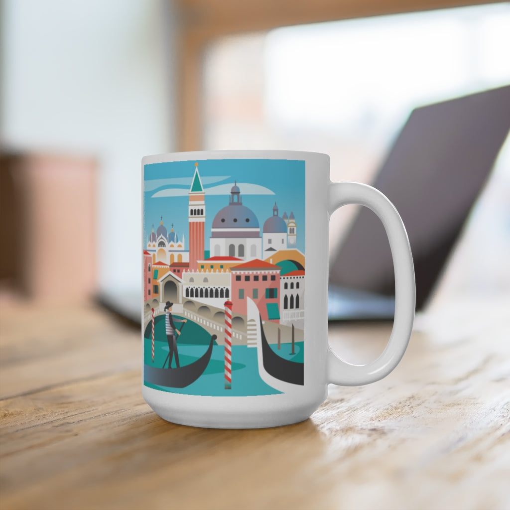 TASSE EN CÉRAMIQUE VENISE 11 OZ OU 15 OZ