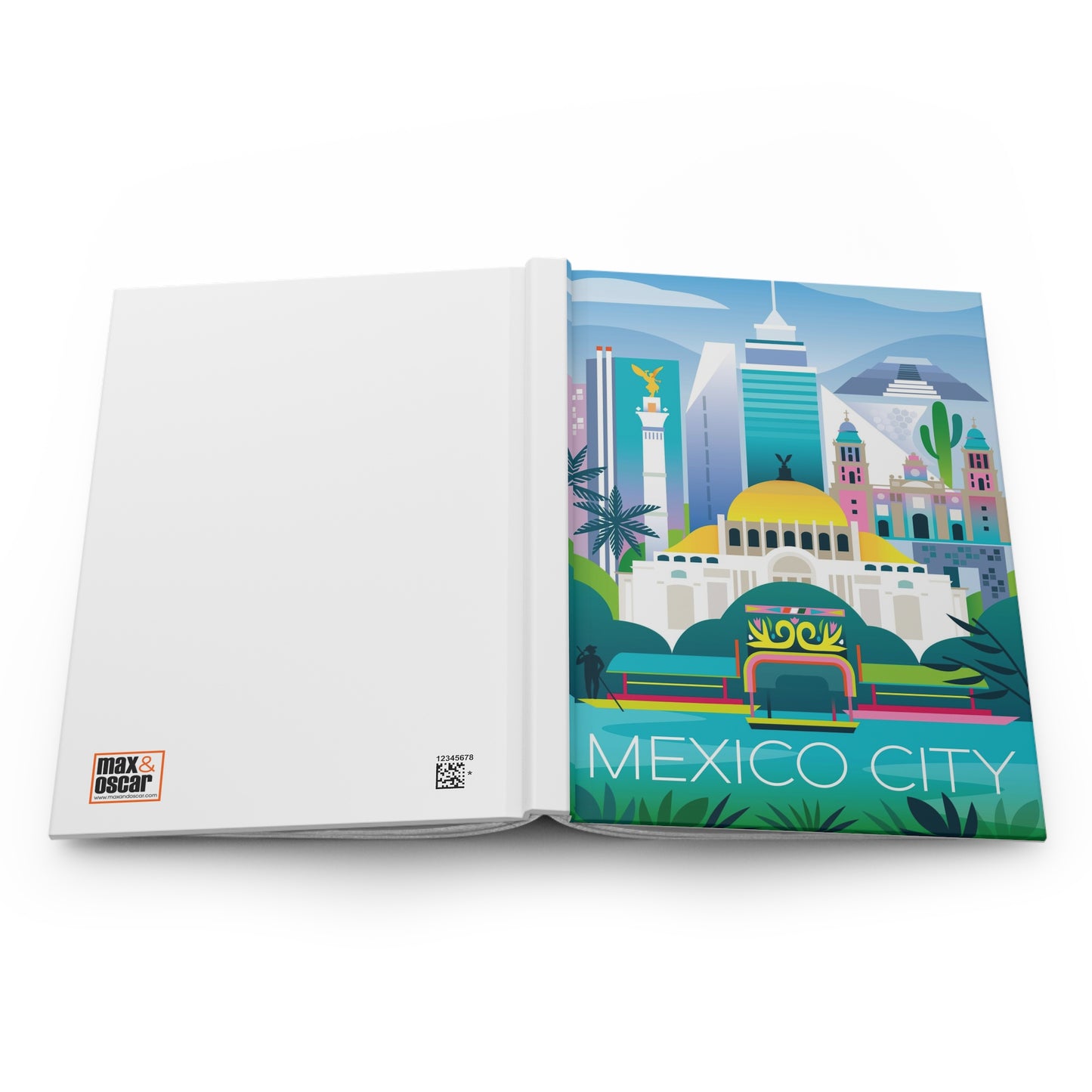 Mexico City Hardcover Journal