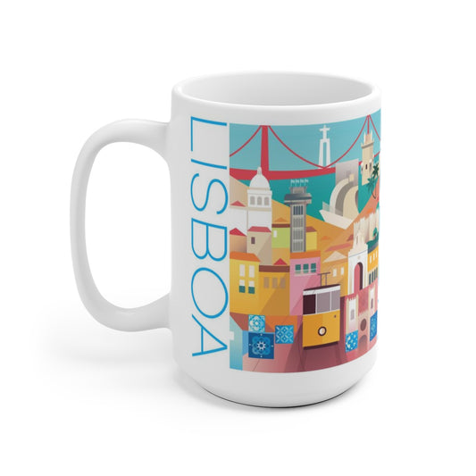 TASSE EN CÉRAMIQUE LISBONNE 11 OZ OU 15 OZ 