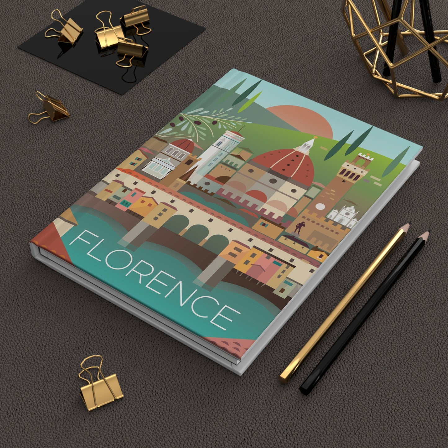 Florenz Hardcover-Tagebuch