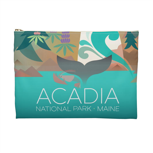 Pochette zippée du parc national Acadia