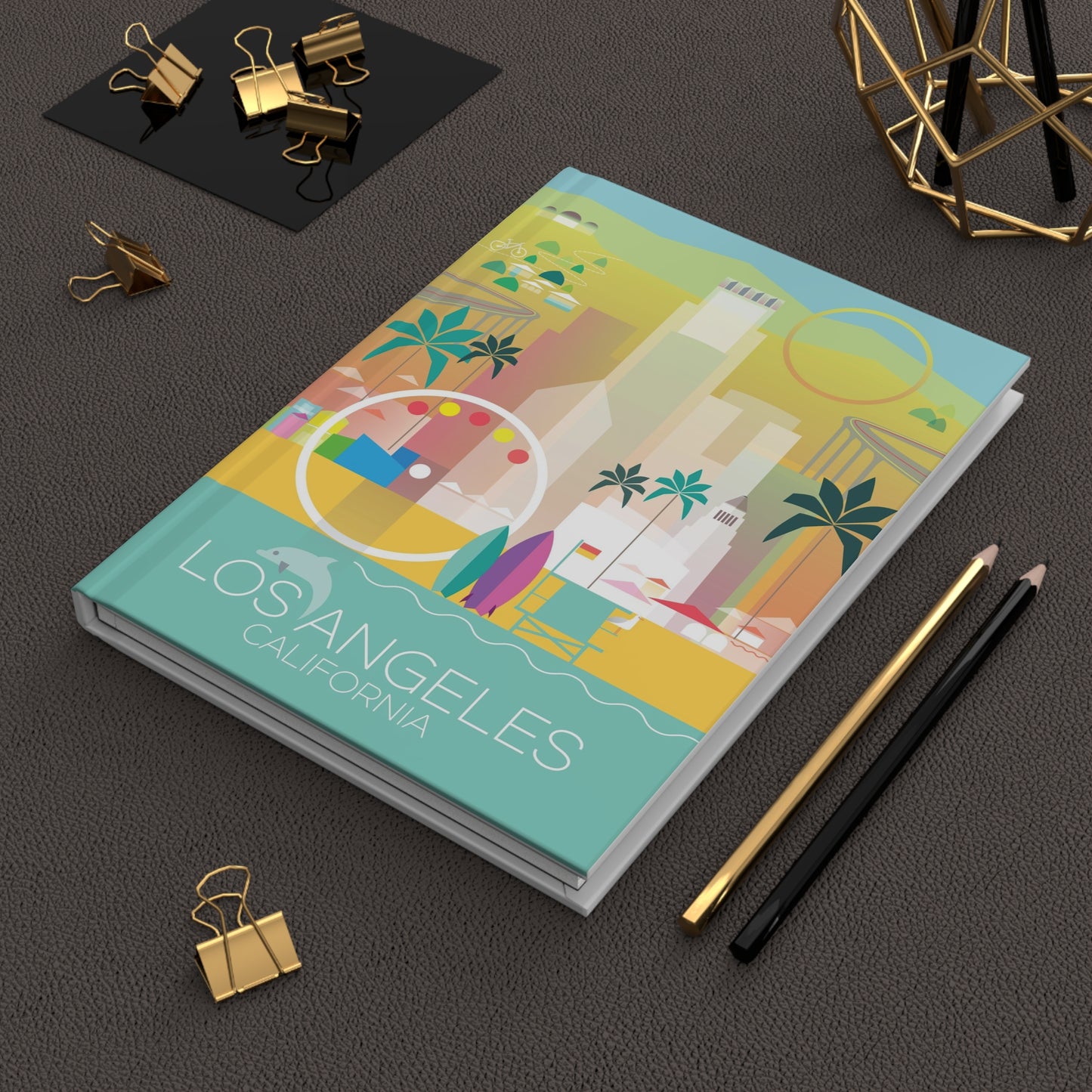 Los Angeles Hardcover-Tagebuch