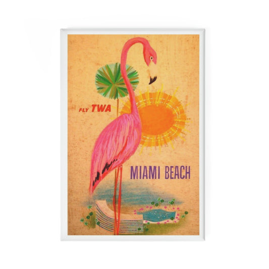 Miami Beach TWA Magnet