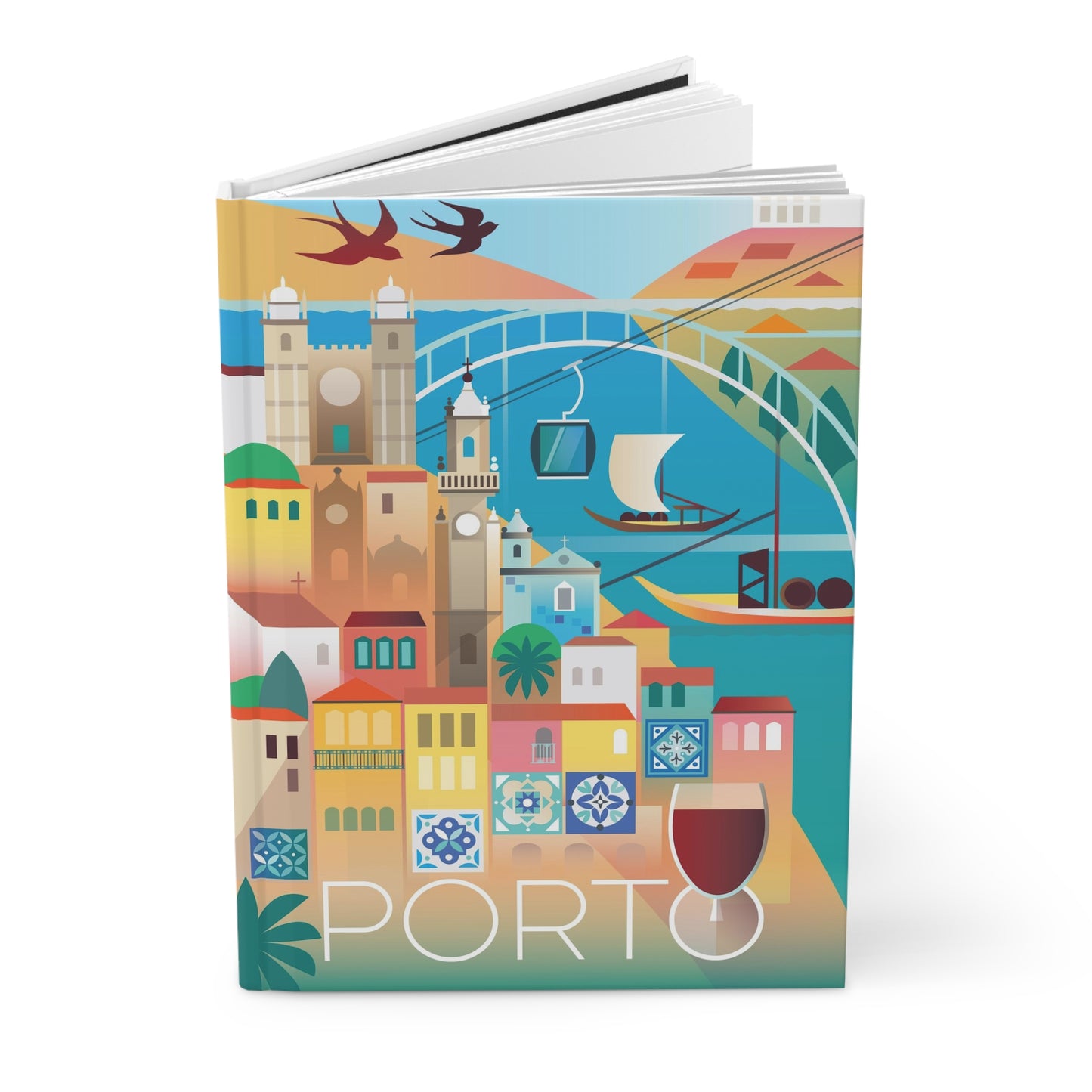 Porto Hardcover-Tagebuch