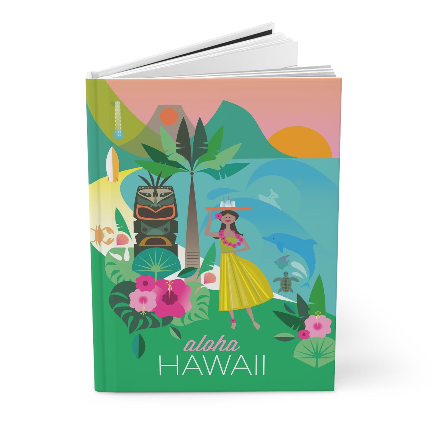 Hawaii-Hardcover-Tagebuch