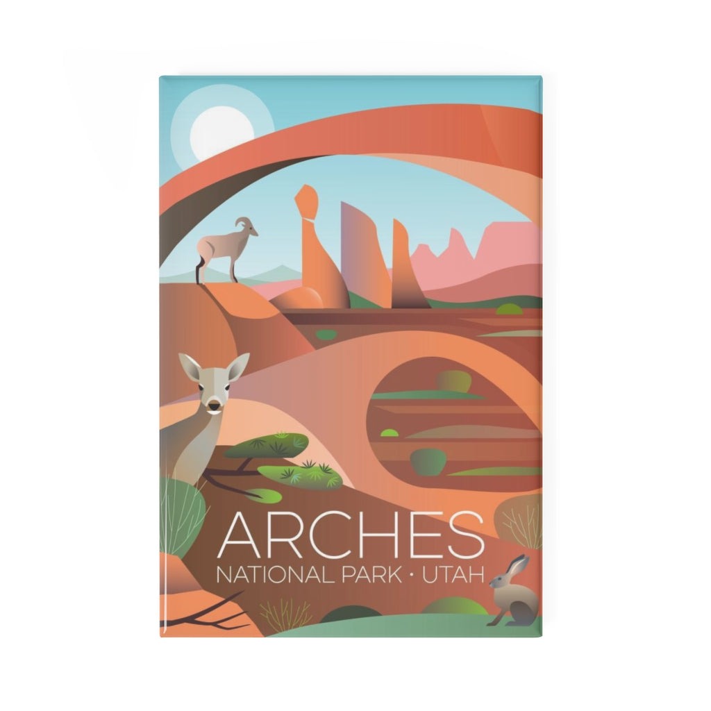 ARCHES-NATIONALPARK-KÜHLSCHRANKMAGNET