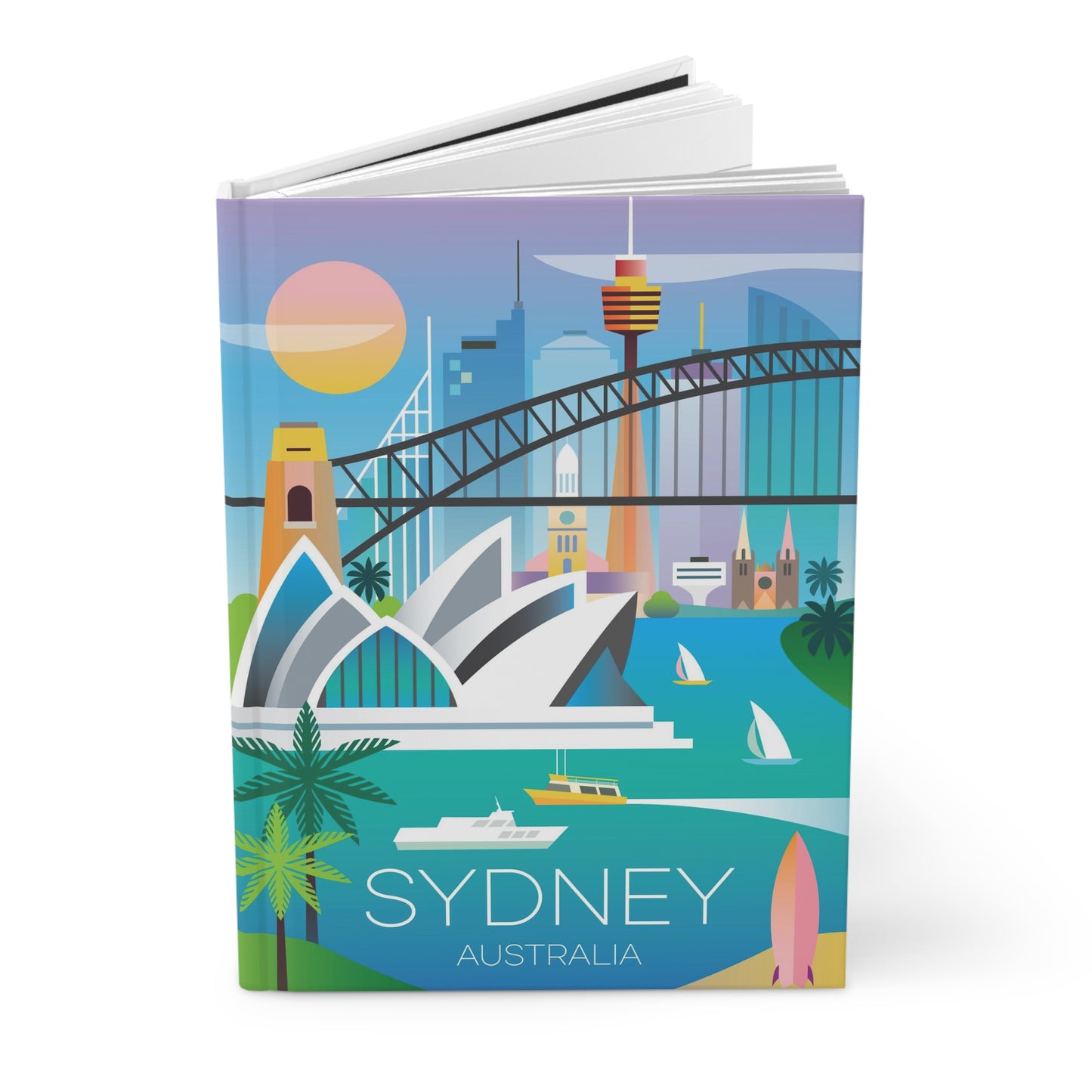 Sydney Hardcover-Tagebuch