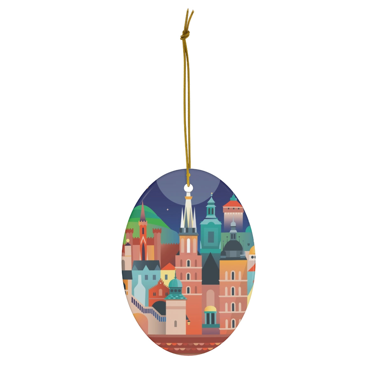 Krakow Ceramic Ornament